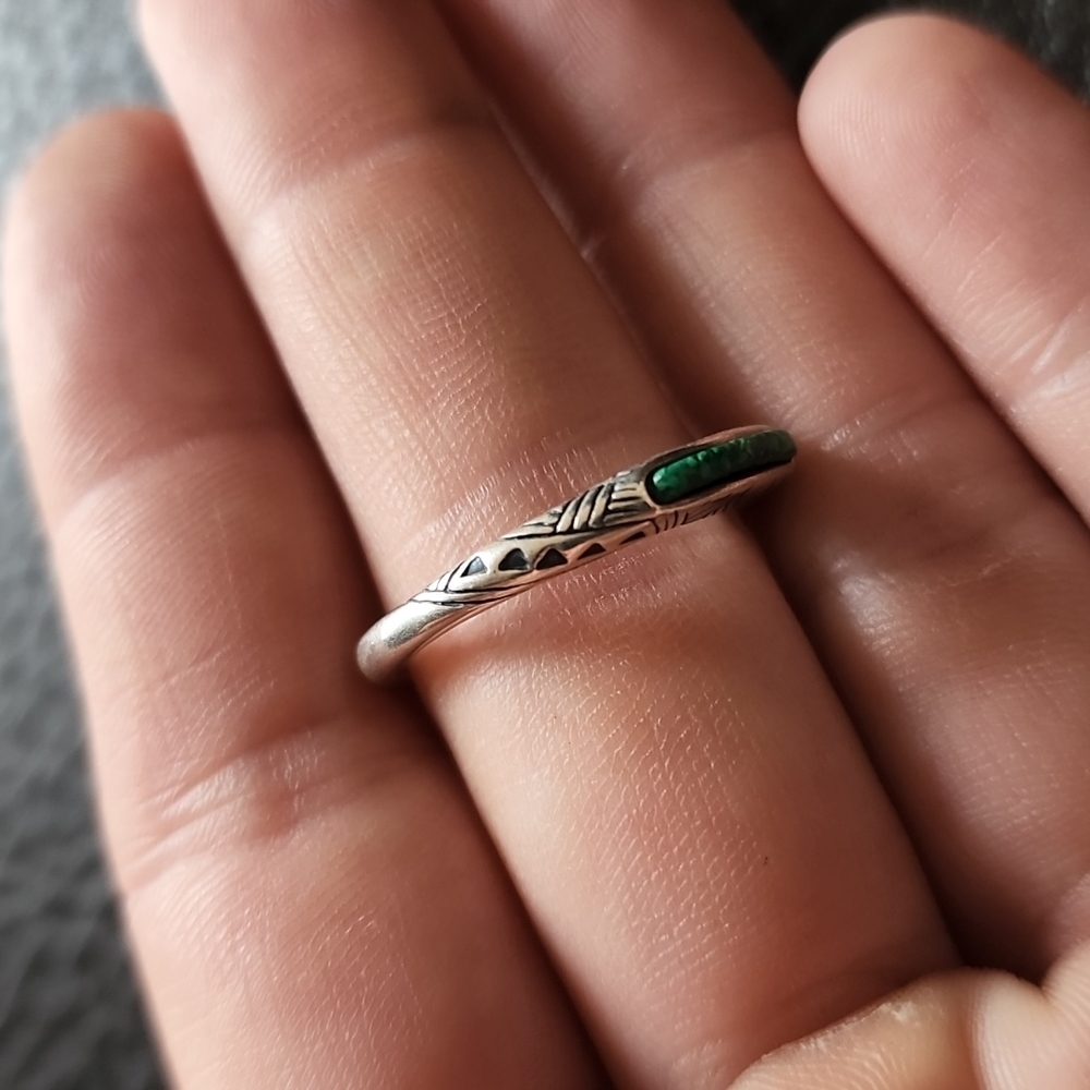 Sterling silver ring- size 9 - Picture 7 of 10